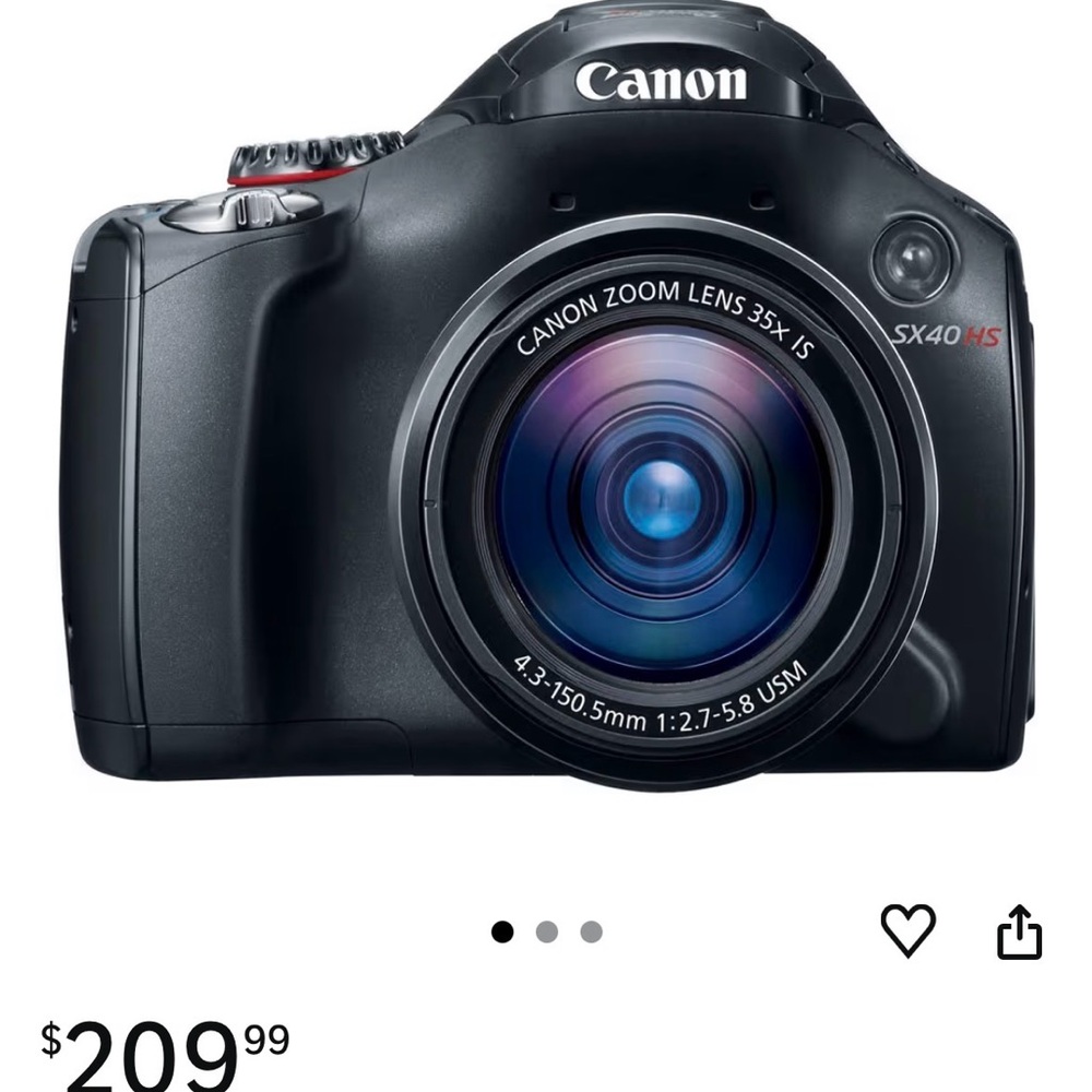 Canon SX40 HS Camera